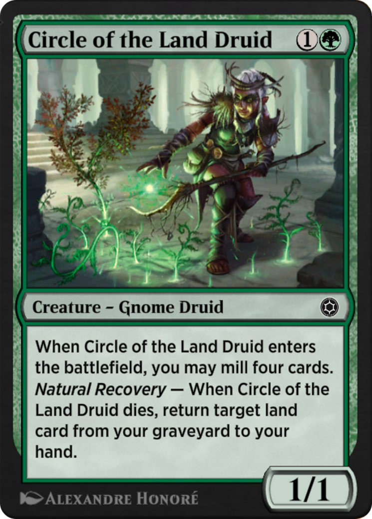 Image of Circle of the Land Druid (HBG-203) - Alchemy Horizons: Baldur's Gate