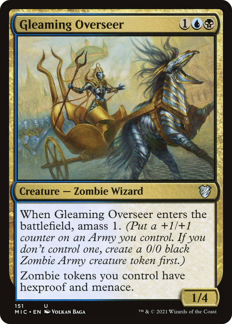 Image of Gleaming Overseer (MIC-151) - Midnight Hunt Commander