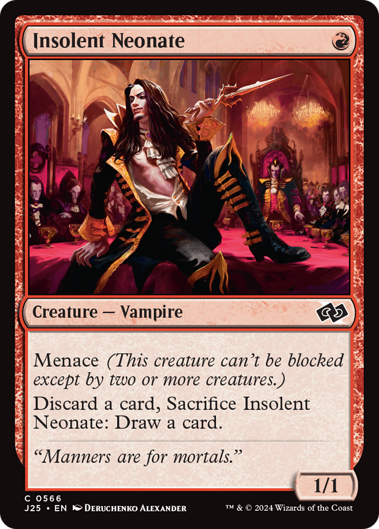 Image of Insolent Neonate (J25-566) - Foundations Jumpstart