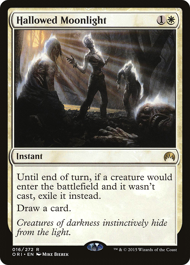 Image of Hallowed Moonlight (ORI-016) - Magic Origins
