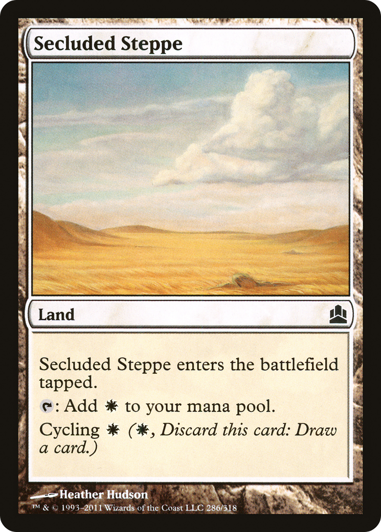 Image of Secluded Steppe (CMD-286) - Commander 2011