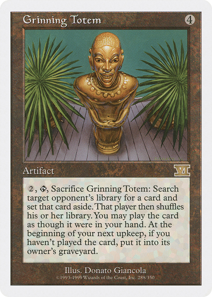 Image of Grinning Totem (6ED-288) - Classic Sixth Edition