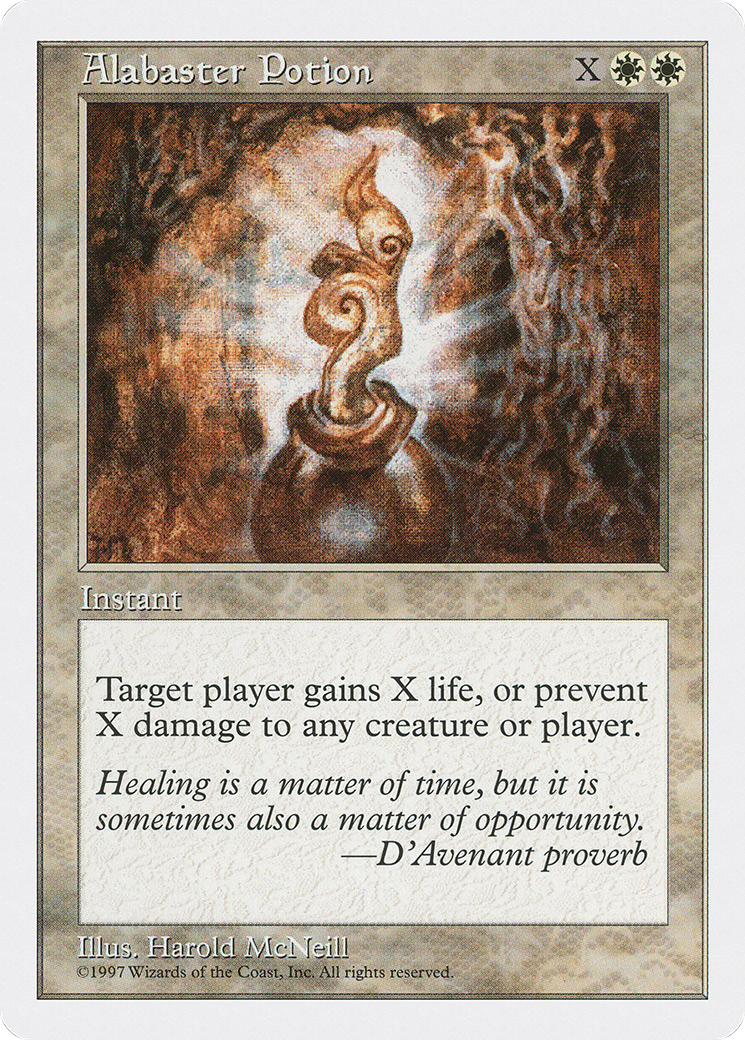 Image of Alabaster Potion (5ED-) - Fifth Edition