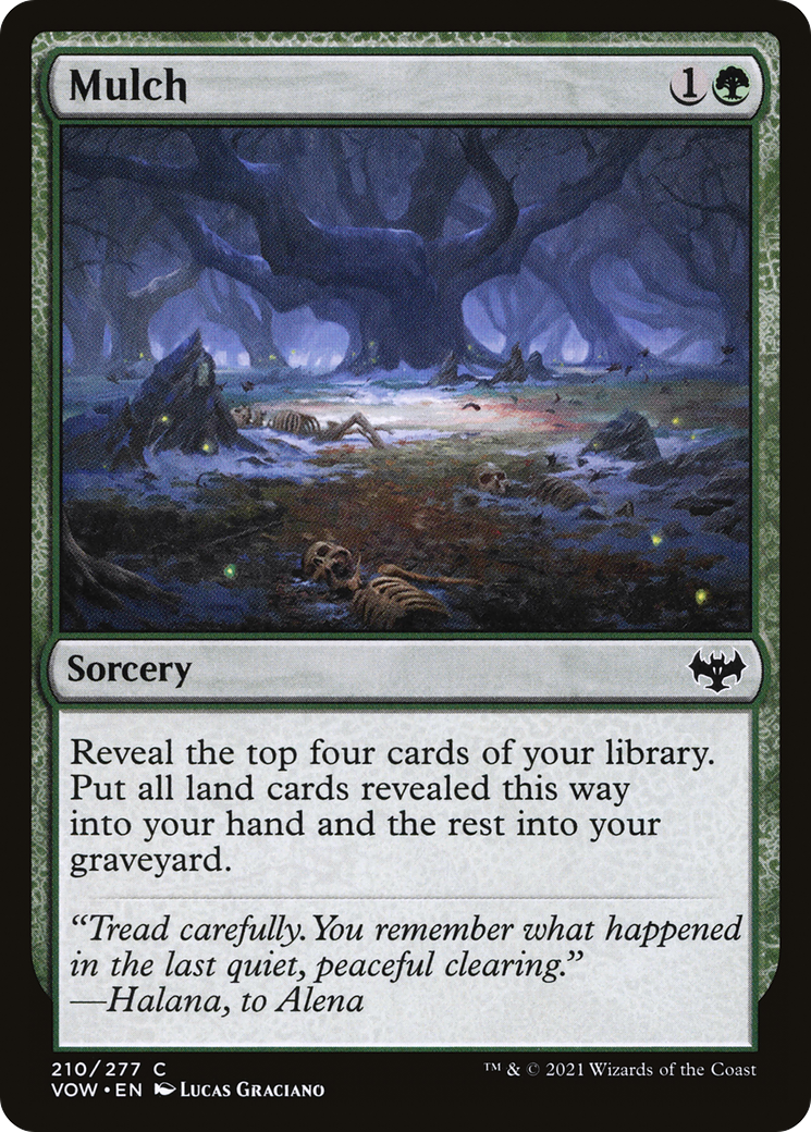 Image of Mulch (VOW-210) - Innistrad: Crimson Vow Foil