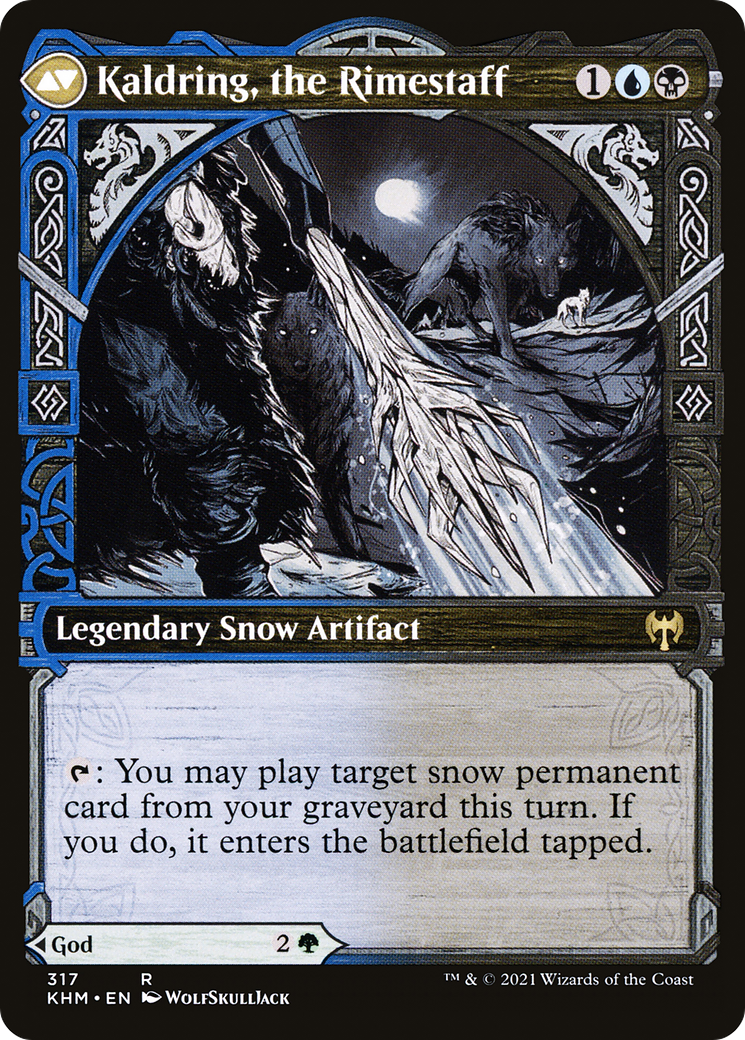 Image of Jorn, God of Winter (Showcase) (KHM-317) - Kaldheim: (Showcase)