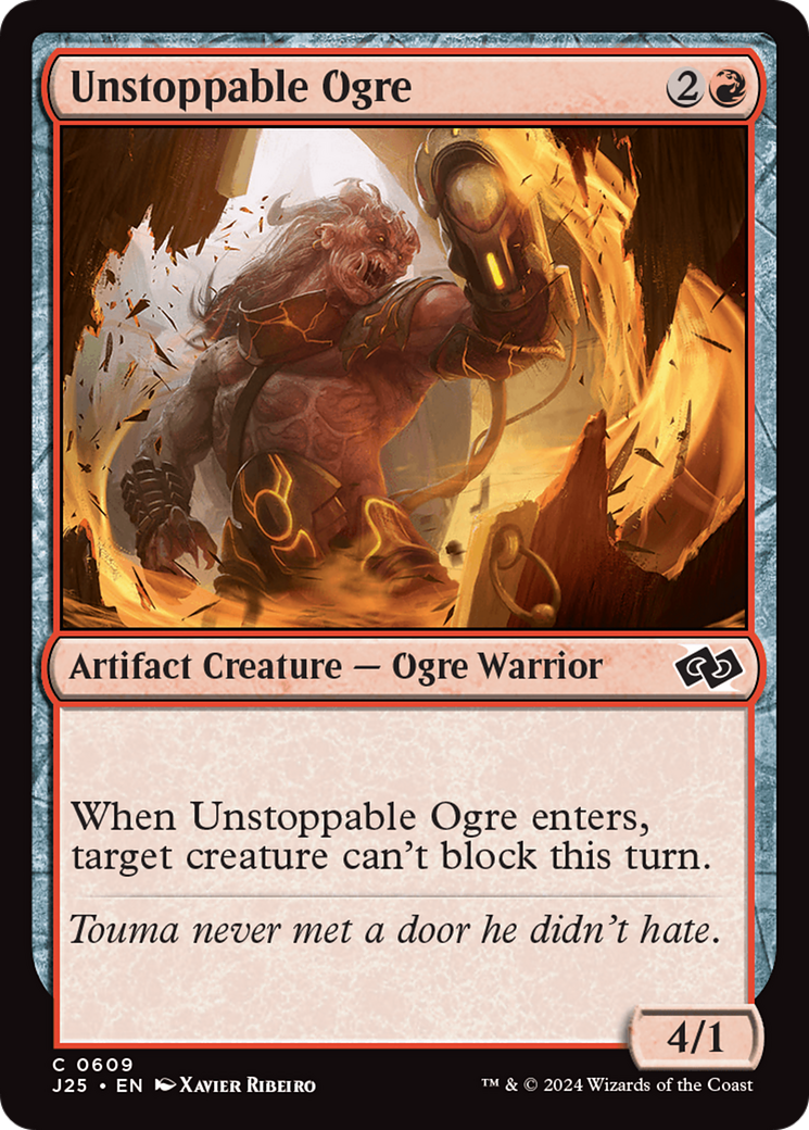 Image of Unstoppable Ogre (J25-609) - Foundations Jumpstart