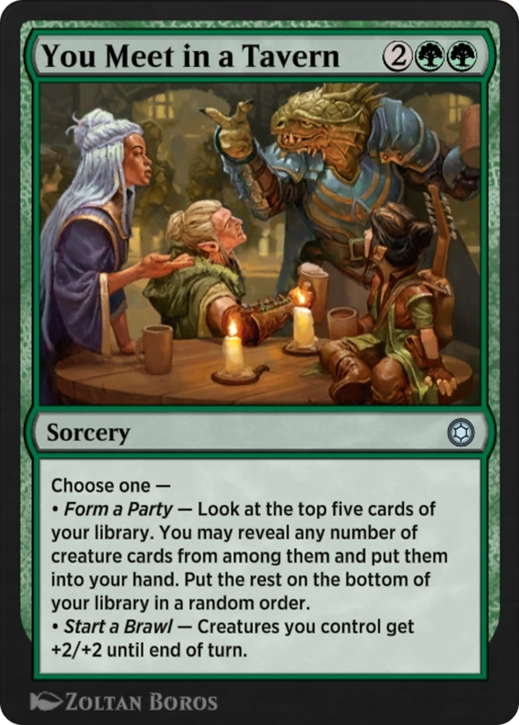 Image of You Meet in a Tavern (HBG-229) - Alchemy Horizons: Baldur's Gate