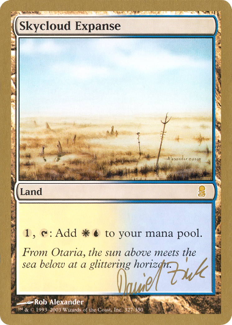 Image of Skycloud Expanse - 2003 Daniel Zink (ODY) (WCD-DZ327) - World Championship Decks 2003