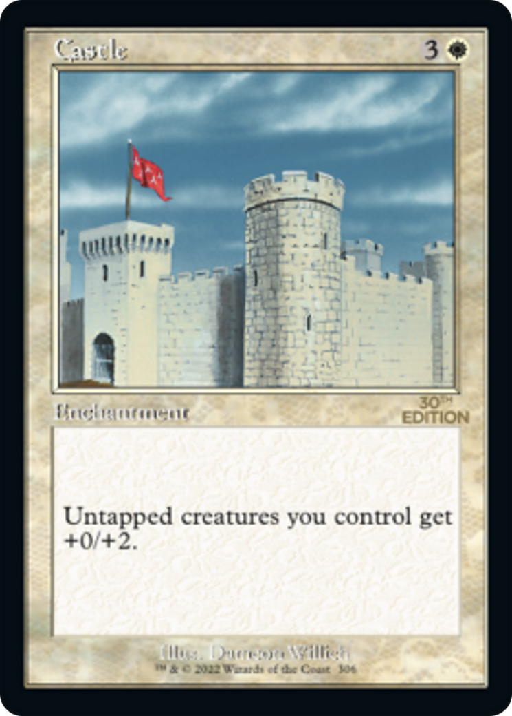 Image of Castle (Retro Frame) (30A-306) - 30th Anniversary Edition