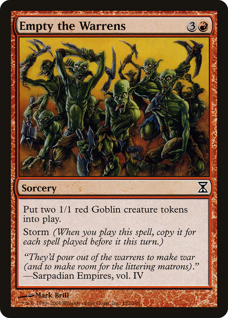 Image of Empty the Warrens (TSP-152) - Time Spiral