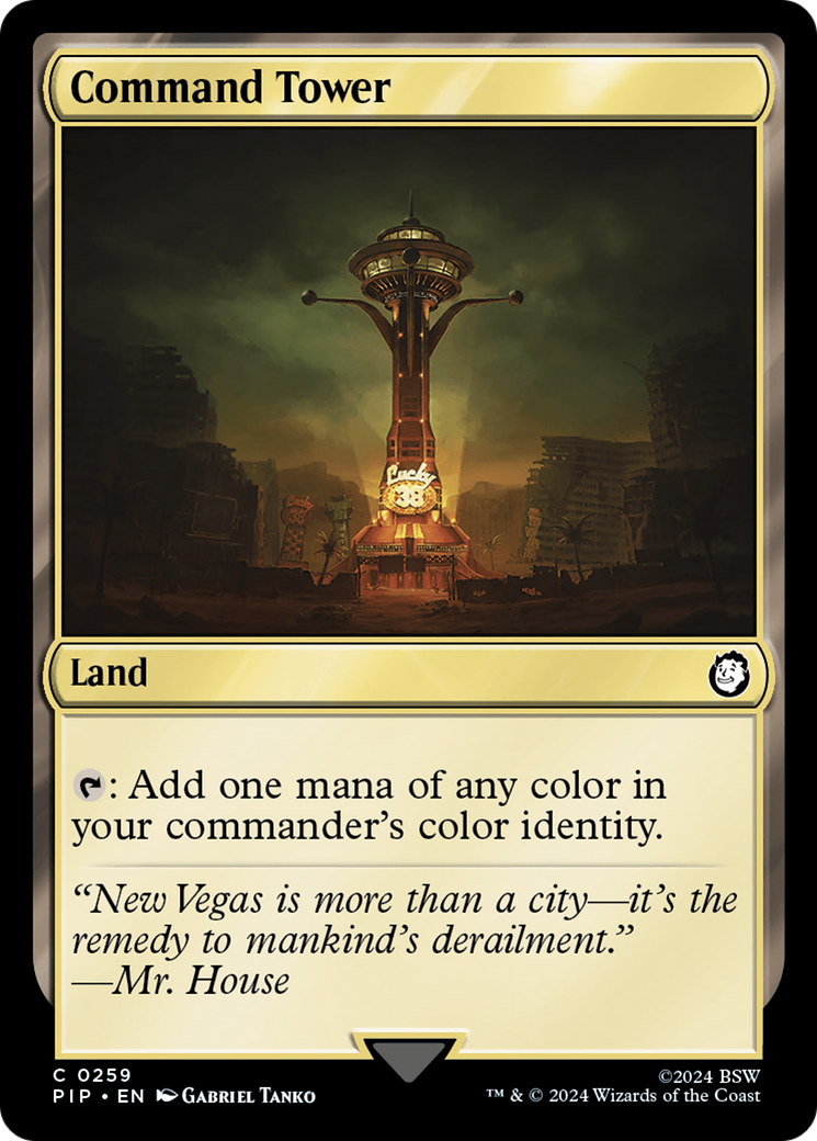 Image of Command Tower (PIP-259) - Fallout Foil