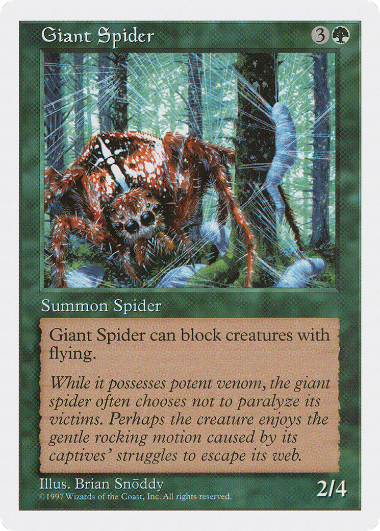 Image of Giant Spider (5ED-) - Fifth Edition
