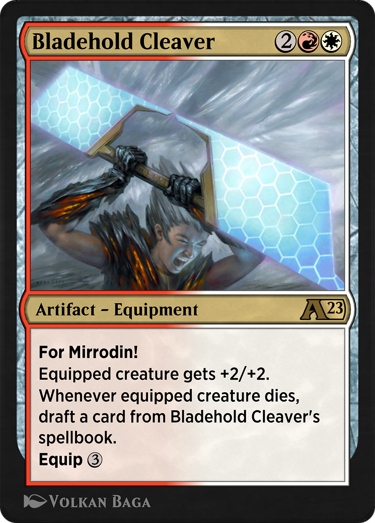 Image of Bladehold Cleaver (YONE-018) - Alchemy: Phyrexia
