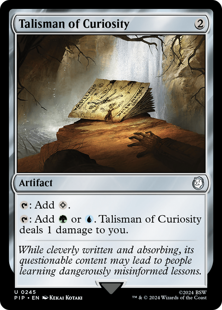 Image of Talisman of Curiosity (PIP-245) - Fallout Foil