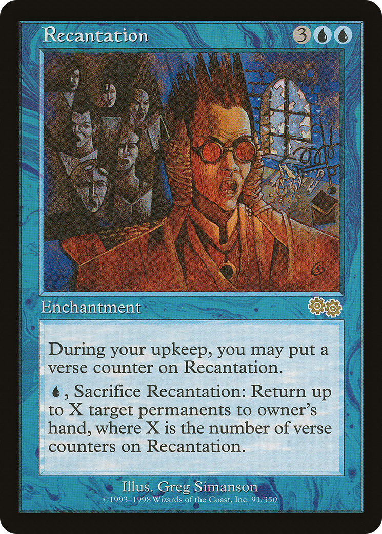 Image of Recantation (USG-091) - Urza's Saga