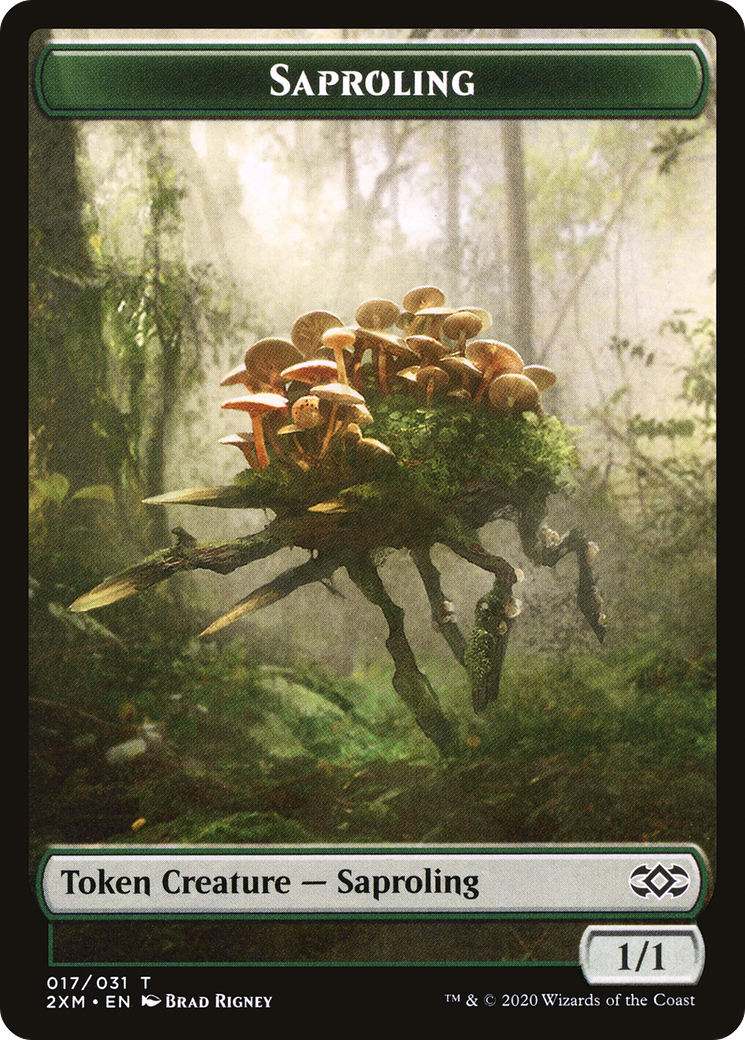 Image of Saproling (T2XM-017) - Double Masters Tokens