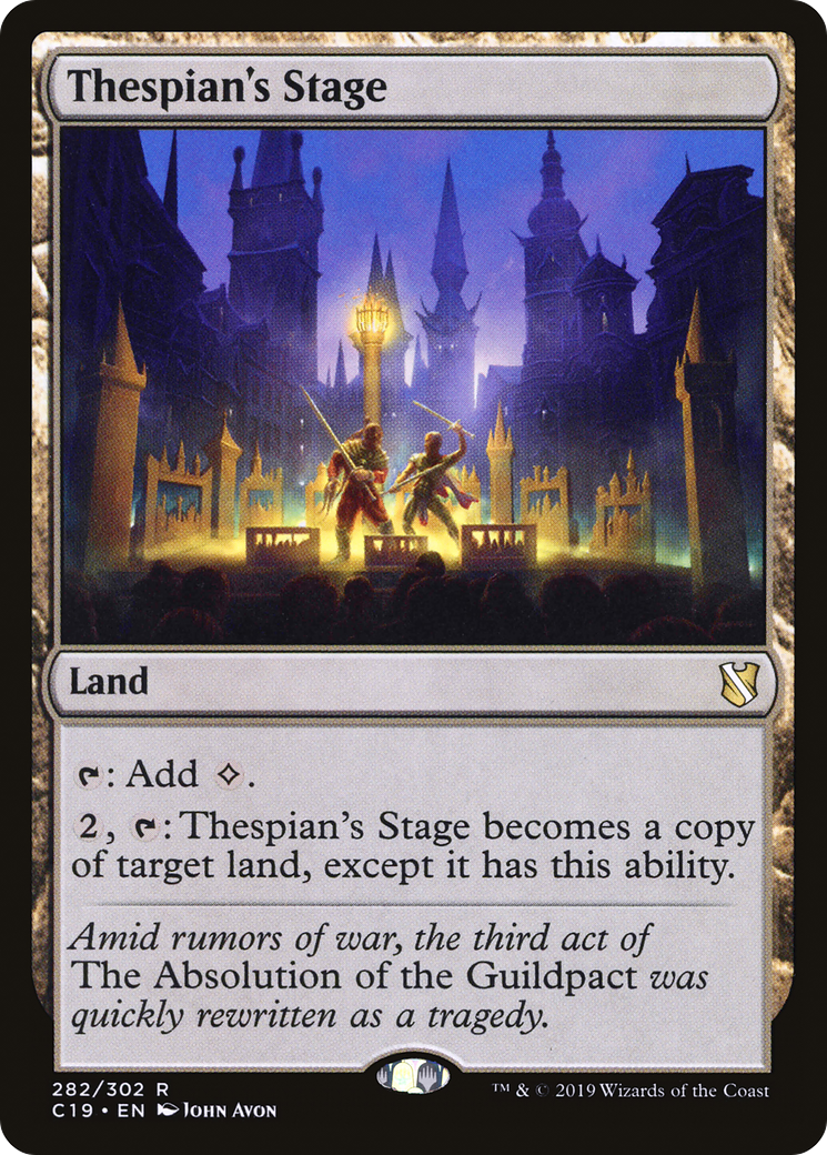 Image of Thespian's Stage (C19-282) - Commander 2019