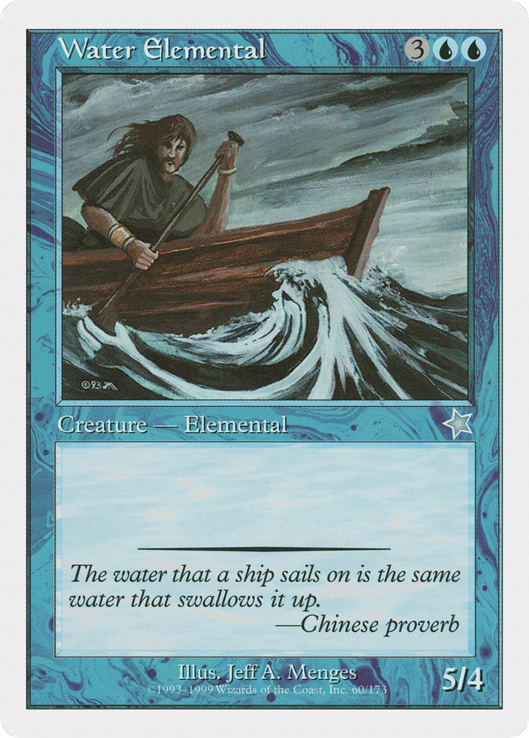 Image of Water Elemental (S99-060) - Starter 1999