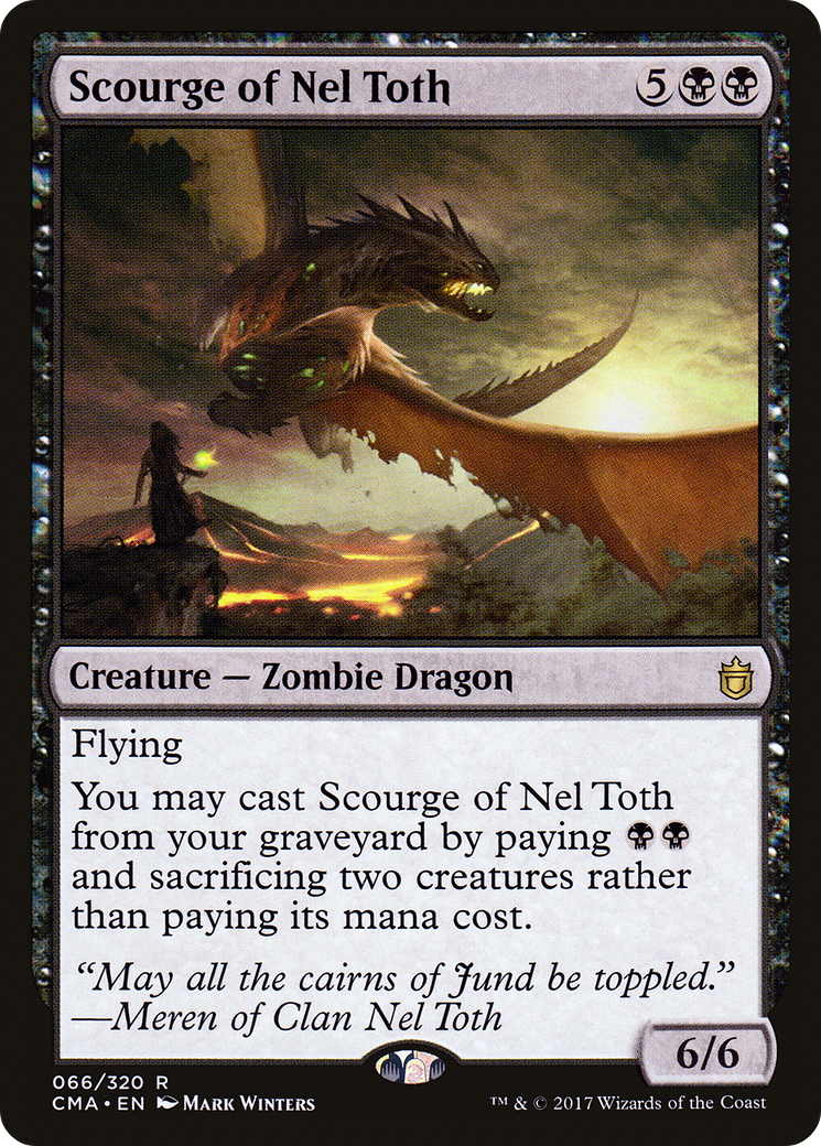 Image of Scourge of Nel Toth (CMA-066) - Commander Anthology