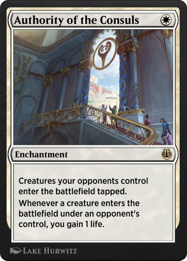 Image of Authority of the Consuls (KLR-009) - Kaladesh Remastered