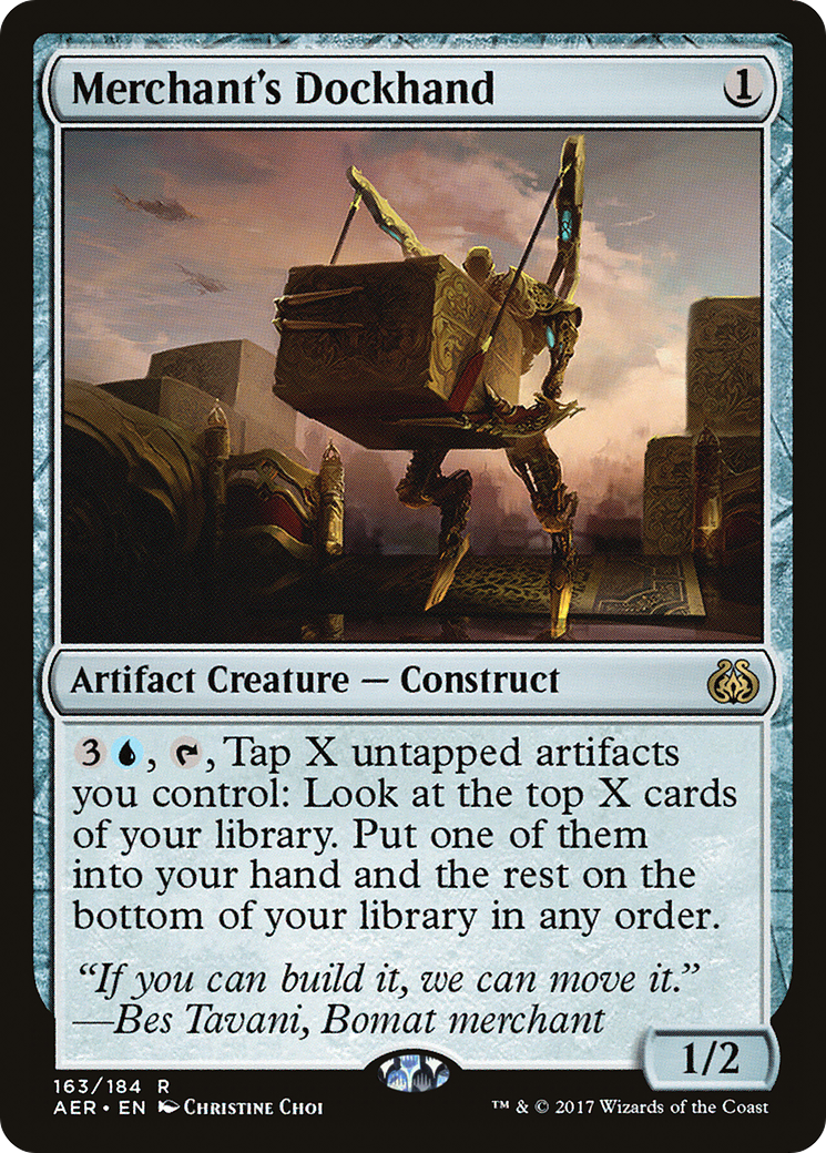 Image of Merchant's Dockhand (AER-163) - Aether Revolt