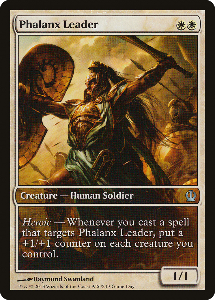 Image of Phalanx Leader (GAME-*26) - Theros Promos