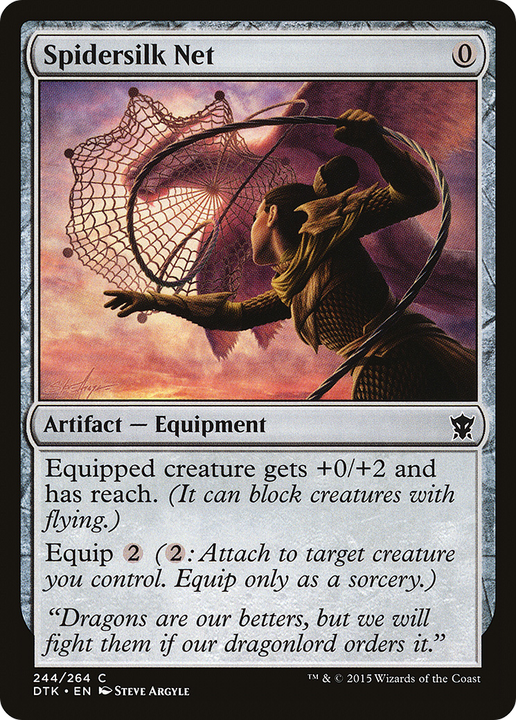 Image of Spidersilk Net (DTK-244) - Dragons of Tarkir