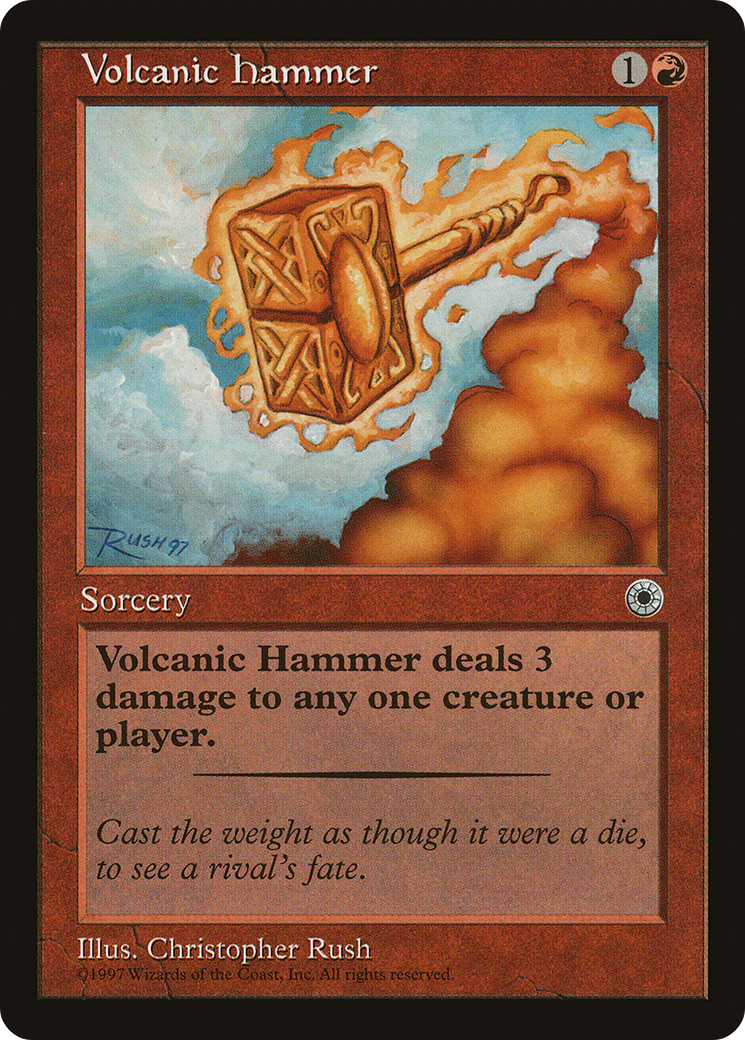Image of Volcanic Hammer (POR-) - Portal
