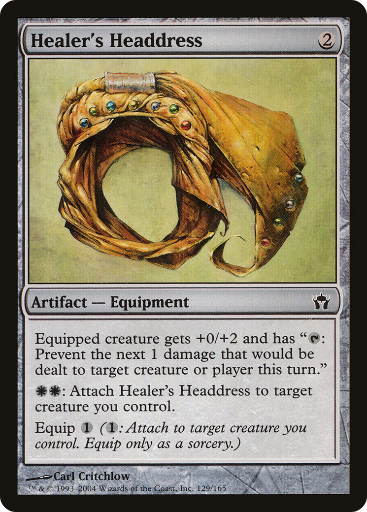 Image of Healer's Headdress (5DN-129) - Fifth Dawn Foil