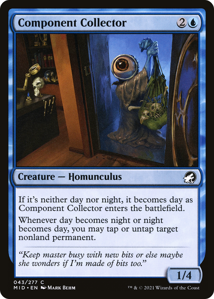Image of Component Collector (MID-043) - Innistrad: Midnight Hunt Foil