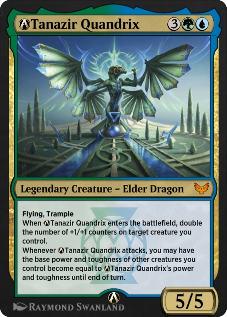 Image of A-Tanazir Quandrix (STX-A-240) - Strixhaven: School of Mages