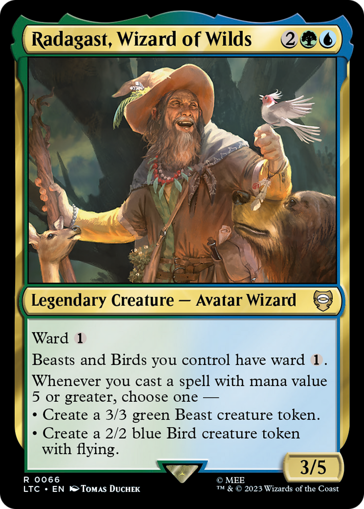 Image of Radagast, Wizard of Wilds (LTC-066) - Tales of Middle-earth Commander