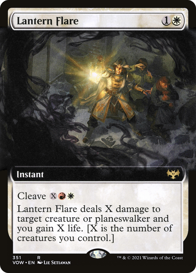 Image of Lantern Flare (Extended Art) (VOW-351) - Innistrad: Crimson Vow: (Extended Art)
