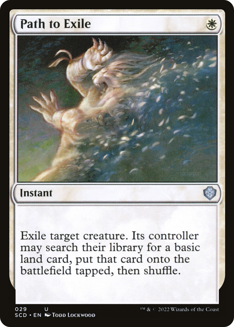 Image of Path to Exile (SCD-029) - Starter Commander Decks