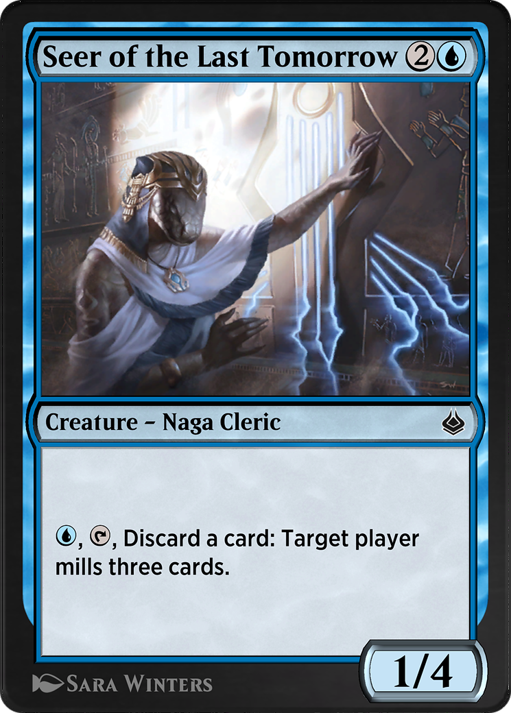 Image of Seer of the Last Tomorrow (AKR-077) - Amonkhet Remastered