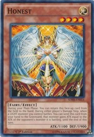 Image of Honest (SDHS-EN014) - Structure Deck: HERO Strike 1st Edition