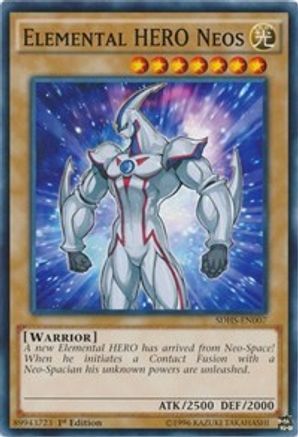 Image of Elemental HERO Neos (SDHS-EN007) - Structure Deck: HERO Strike 1st Edition