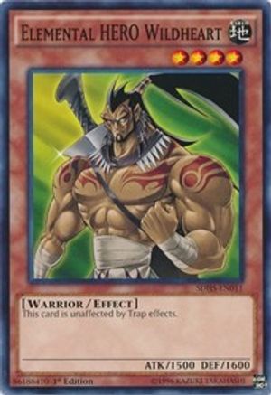 Image of Elemental HERO Wildheart (SDHS-EN011) - Structure Deck: HERO Strike Unlimited