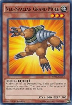 Image of Neo-Spacian Grand Mole (SDHS-EN013) - Structure Deck: HERO Strike Unlimited