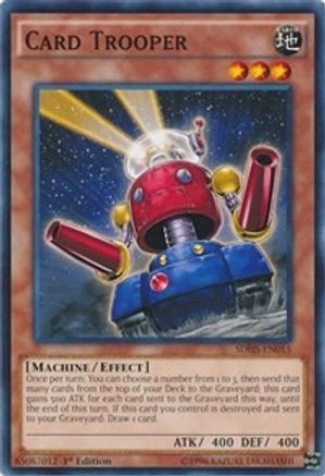 Image of Card Trooper (SDHS-EN015) - Structure Deck: HERO Strike 1st Edition