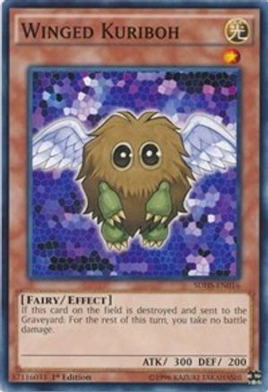 Image of Winged Kuriboh (SDHS-EN016) - Structure Deck: HERO Strike Unlimited