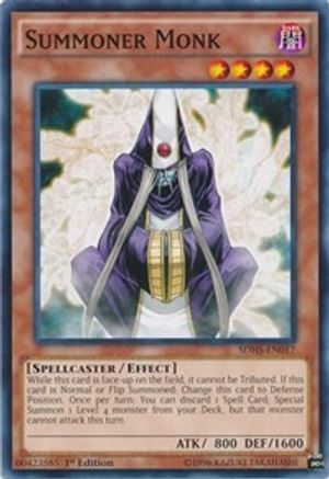 Image of Summoner Monk (SDHS-EN017) - Structure Deck: HERO Strike Unlimited