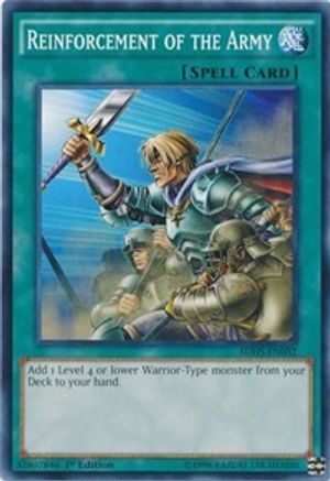 Image of Reinforcement of the Army (SDHS-EN032) - Structure Deck: HERO Strike Unlimited