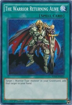 Image of The Warrior Returning Alive (SDHS-EN033) - Structure Deck: HERO Strike Unlimited