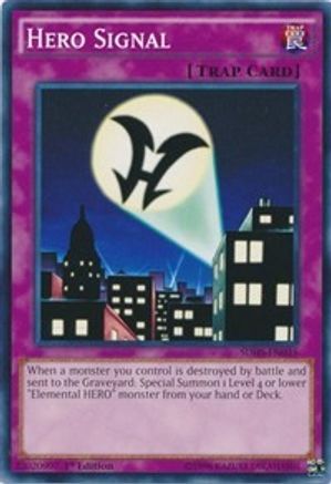 Image of Hero Signal (SDHS-EN035) - Structure Deck: HERO Strike 1st Edition