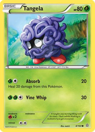 Image of Tangela 004  XY  Primal Clash - Common