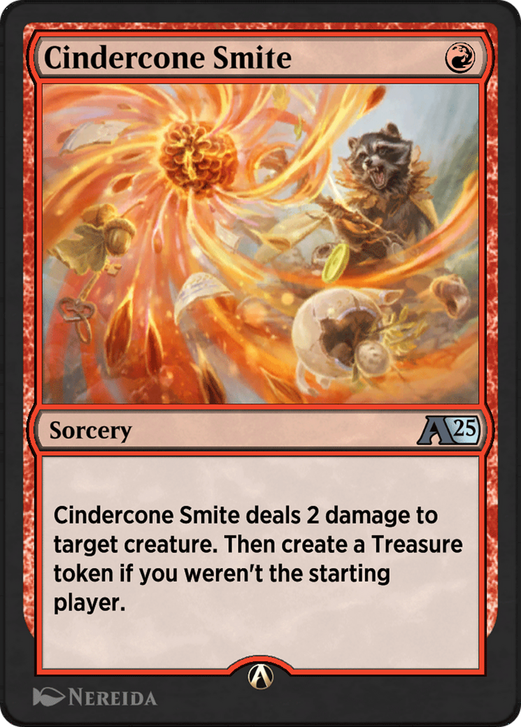 Image of Cindercone Smite (YBLB-015) - Alchemy: Bloomburrow