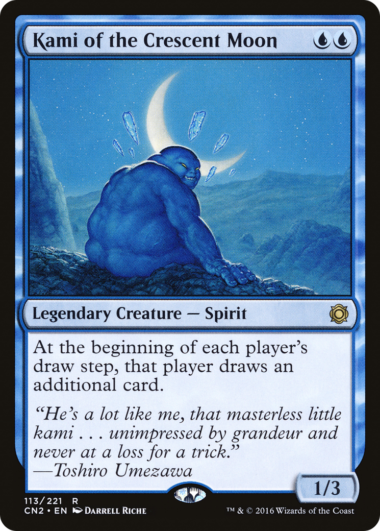 Image of Kami of the Crescent Moon (CN2-113) - Conspiracy: Take the Crown Foil