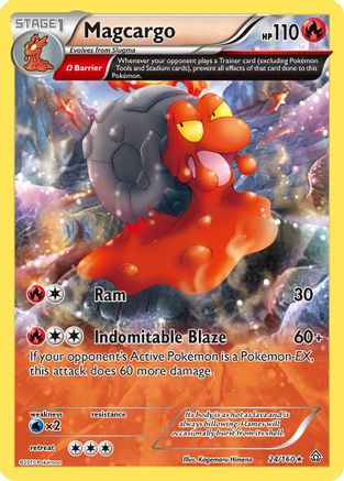 Image of Magcargo (Omega) 024/160  XY  Primal Clash - Rare