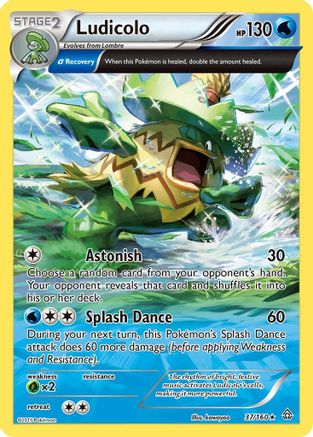 Image of Ludicolo (Alpha) 037/160  XY  Primal Clash - Rare